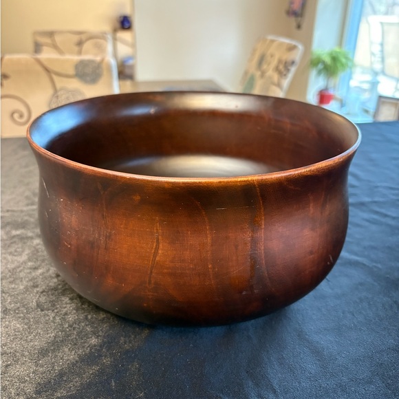 Olive & Thyme Mango Wood Bowl - Picture 3 of 6